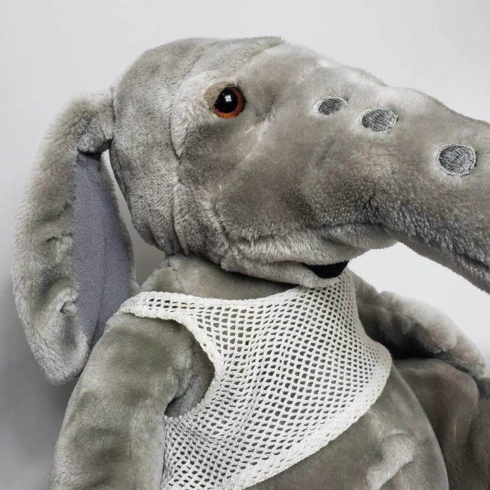 Vintage 1986 Disneyland Captain EO Hooter Elephant Plush 15" Michael Jackson Toy - Picture 8 of 16